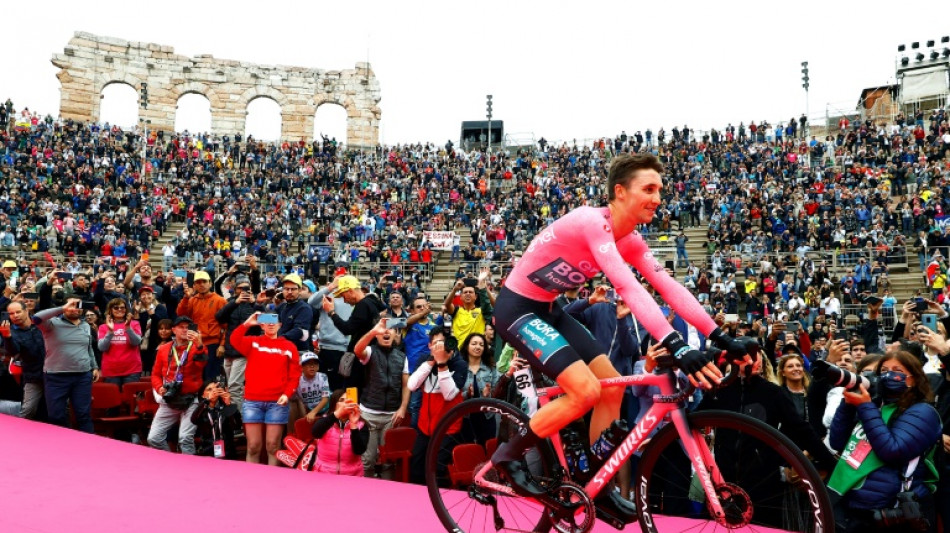 Australia's Hindley wins Giro d'Italia to claim first Grand Tour