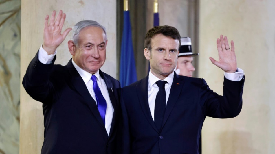 Macron et Netanyahu veulent "travailler ensemble" face à l'Iran