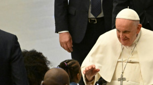 Pope greets refugees helped through Christian 'corridors'