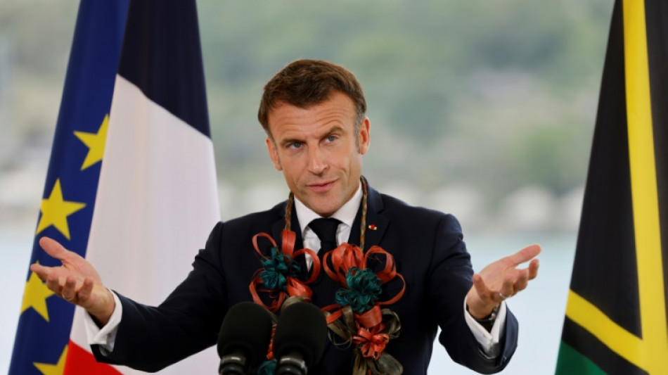 Au Vanuatu, Macron dénonce les "nouveaux impérialismes" en Océanie