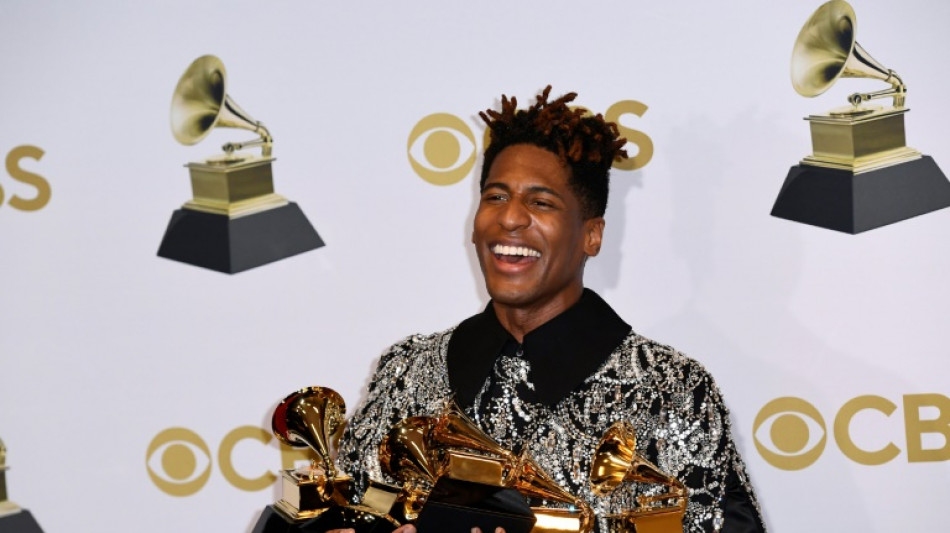 Jon Batiste, jazzman et chef d'orchestre, grand vainqueur des Grammy Awards