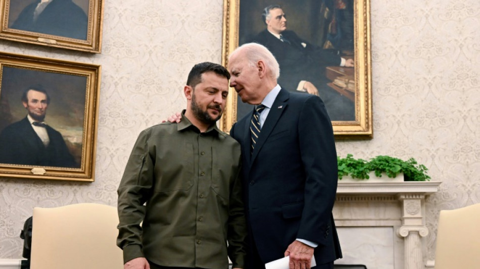 Selenskyj zu Besuch in USA eingetroffen - Treffen mit Biden und Scholz geplant