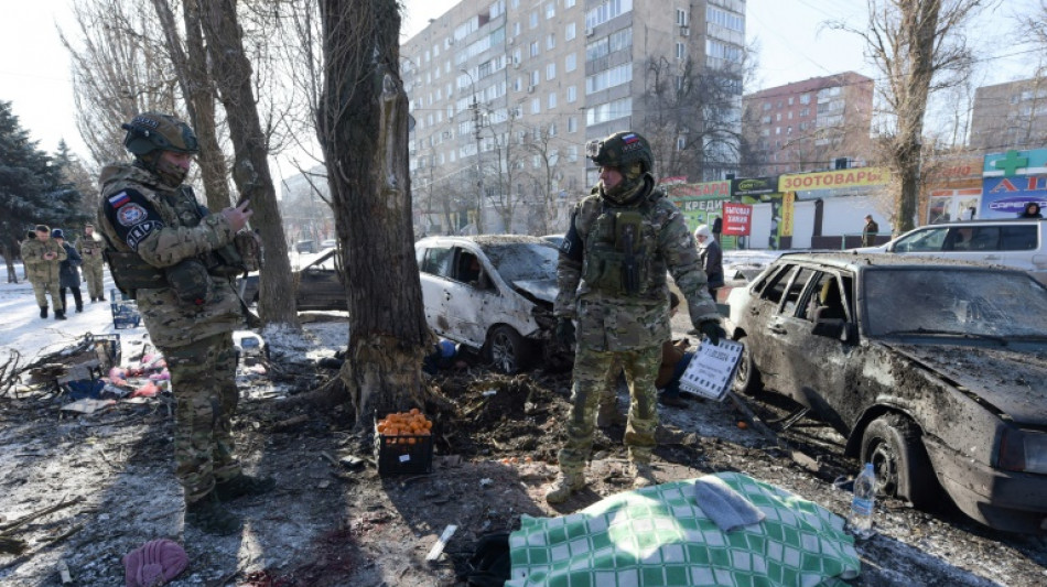 Ukraine: un bombardement fait 27 morts dans une ville sous contrôle russe