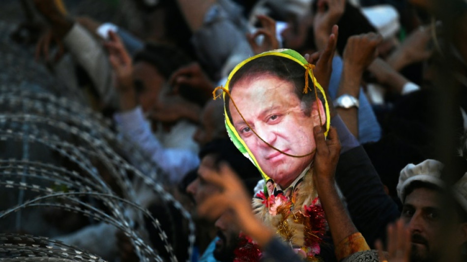 Pakistan: retour en fanfare pour l'ancien Premier ministre Nawaz Sharif