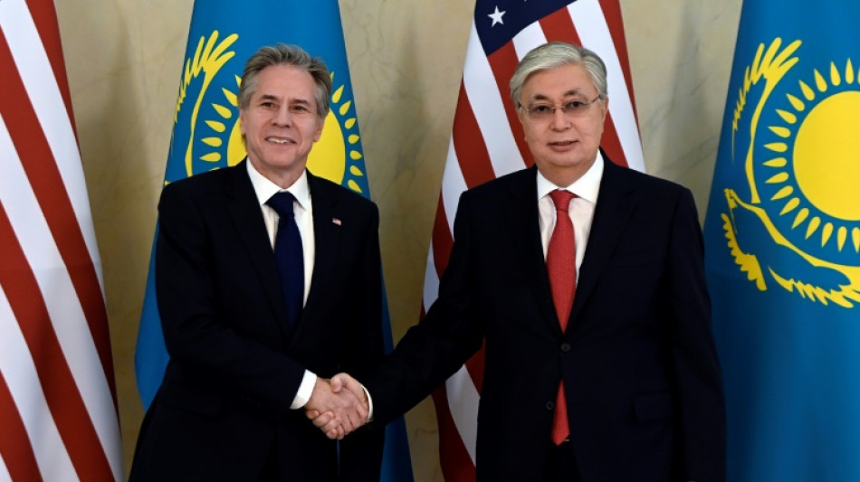 Blinken backs Kazakhstan sovereignty as Ukraine raises fears