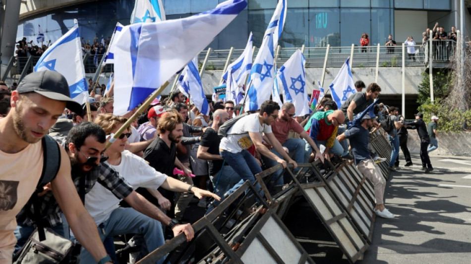 Israël: répression violente d'une manifestation d'opposants à la réforme judiciaire