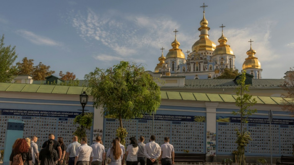 'More died than remained alive': Kyiv honours fallen soldiers