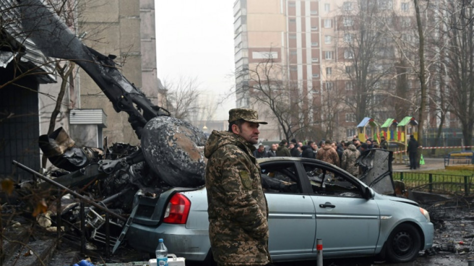 Ukraine minister among dead in helicopter crash