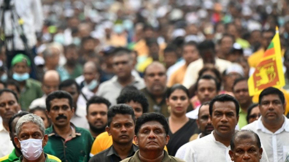 Sri Lankan leader faces May Day calls to step down