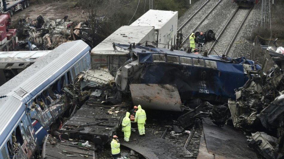 Greek unions launch 24-hour walkout over train tragedy