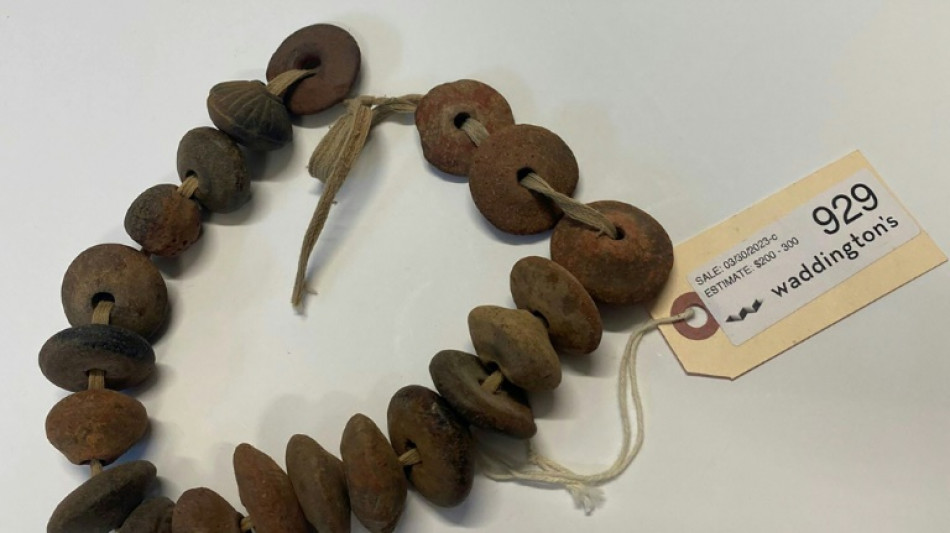 Authorities halt auction of Peruvian artifacts