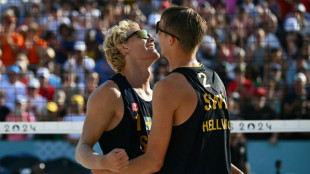 Sweden and Germany storm to Olympic beach volleyball semis