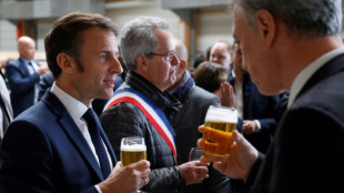 Macron dismisses pan-bashing as he hits the road