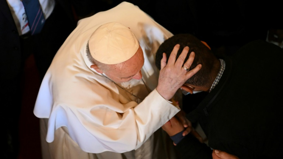 Pope visits Malta grotto of shipwrecked St. Paul