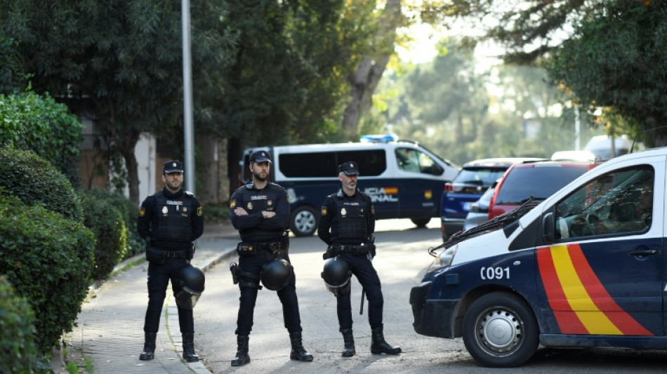 Ukraine embassy employee in Madrid 'lightly' injured by letter bomb: police