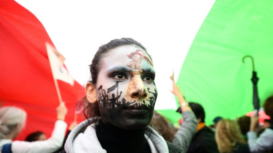 'Woman. Life. Freedom': Thousands march in Paris to back Iran protests