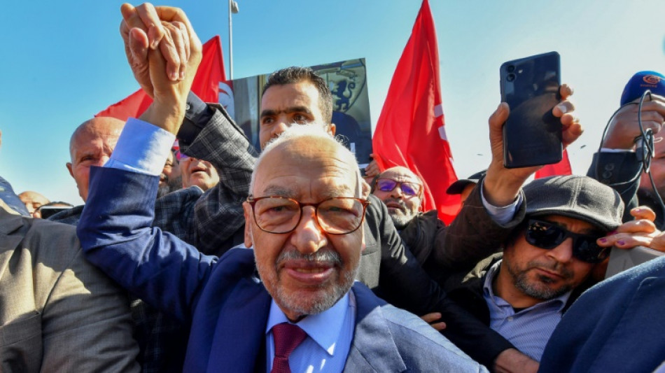 Tunisia police arrest head of opposition party Ennahdha