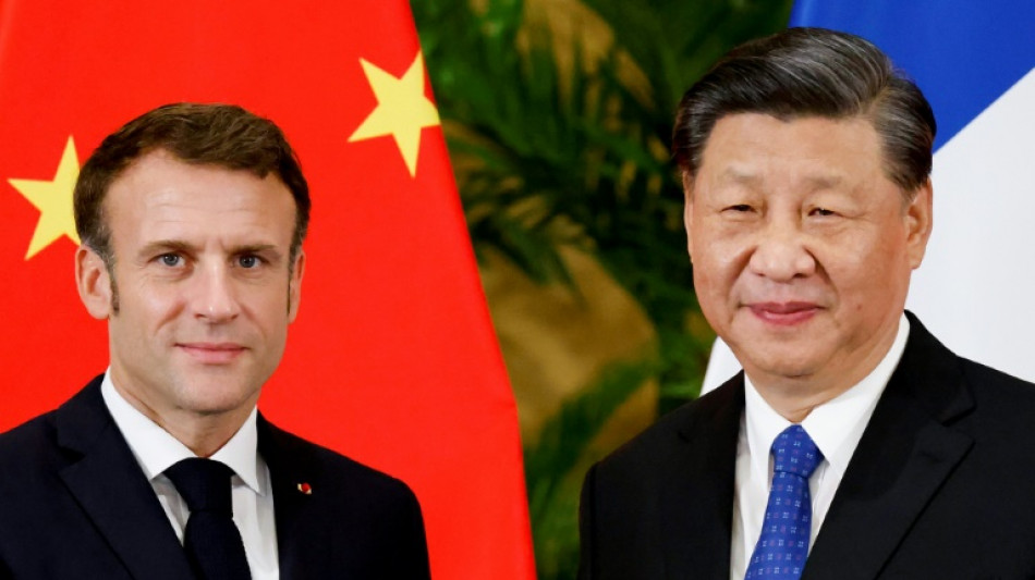 Macron à Pékin en quête d'une lueur d'espoir incertaine sur l'Ukraine