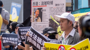 Hong Kong democracy tycoon's son warns time running out