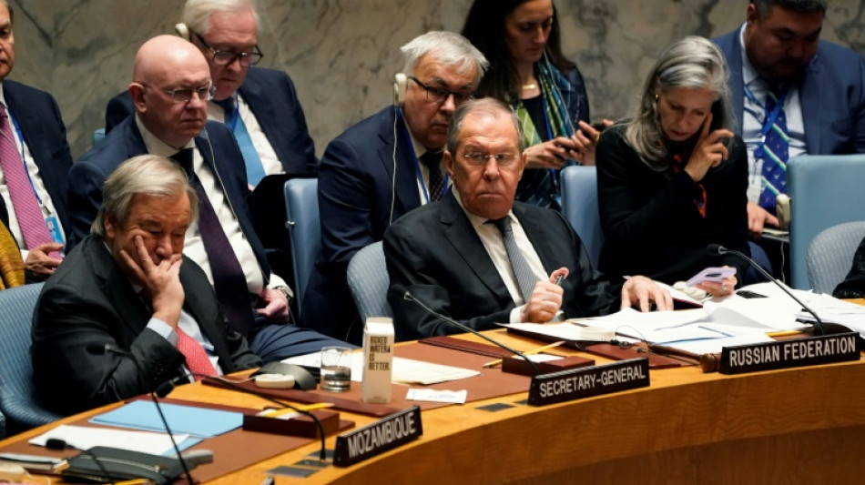 Ukraine allies denounce 'cynical' Russian meeting at UN