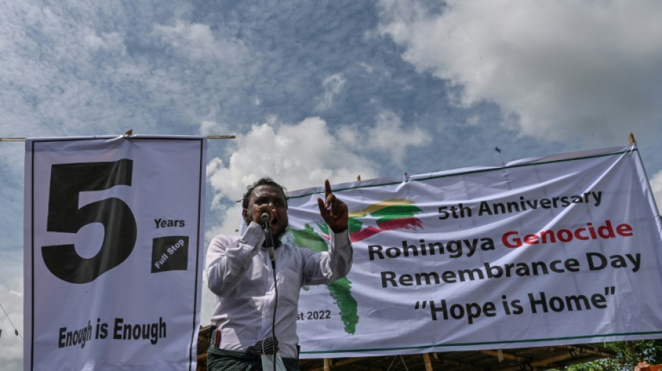 Rohingya refugees mark fifth 'Genocide Remembrance Day'