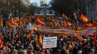 Espagne: grosse manifestation contre le gouvernement de gauche sur la question catalane