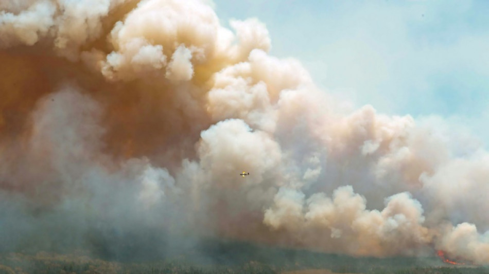 Heat wave and wildfires scorch east Canada