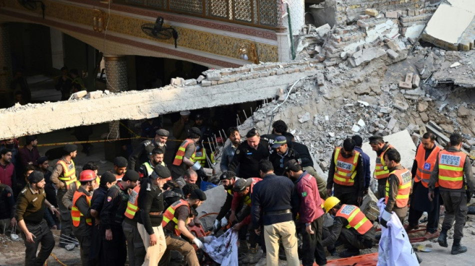 More than 80 killed in Pakistan mosque blast targeting police