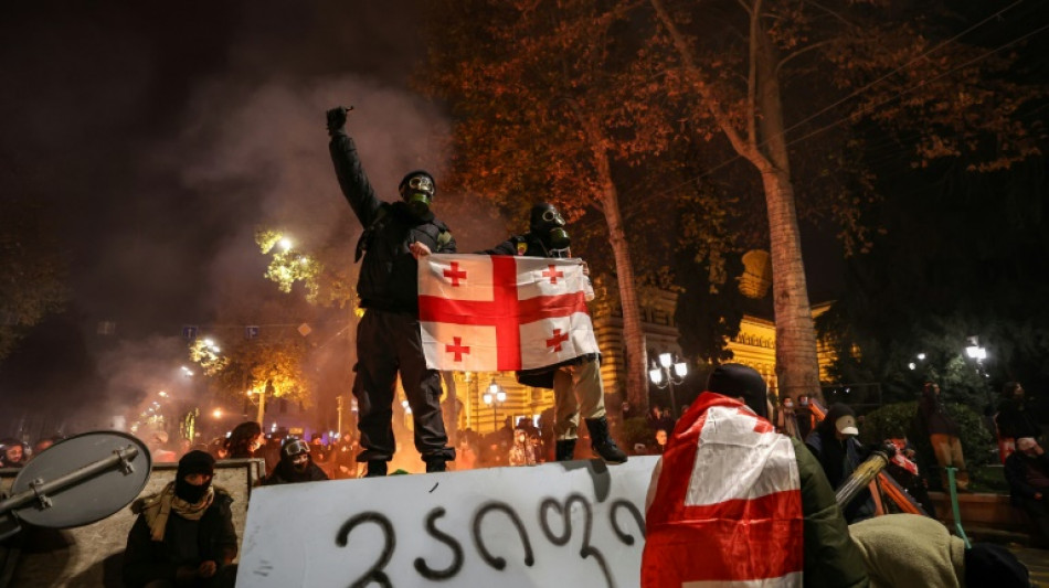 Thousands rally in Georgia as PM rebuffs calls for new election