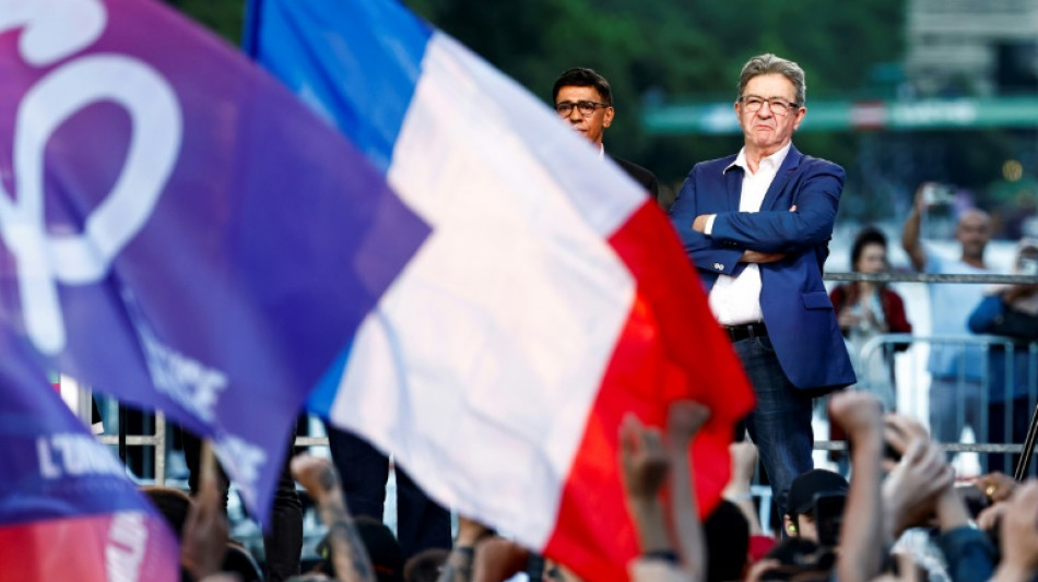 French leftist figurehead Melenchon says left 'ready to govern'