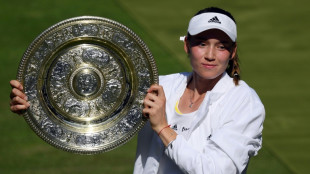 Tearful Rybakina shrugs off Russia questions after Wimbledon triumph