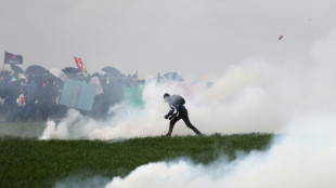 New violent clashes in France in water protest: AFP