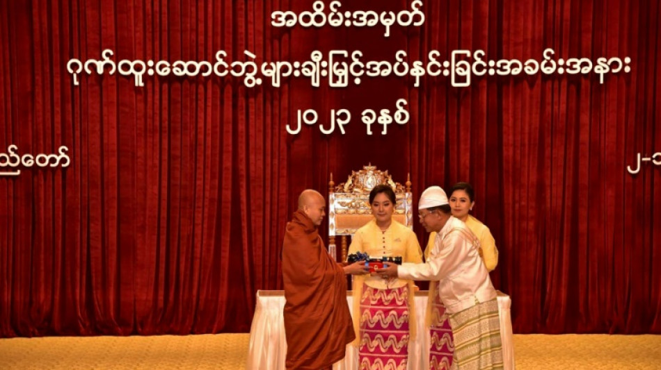 'Buddhist bin Laden' firebrand monk feted by Myanmar junta chief