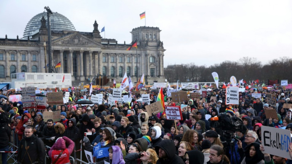 Contre l'extrême-droite: près de 150.000 manifestants à Berlin