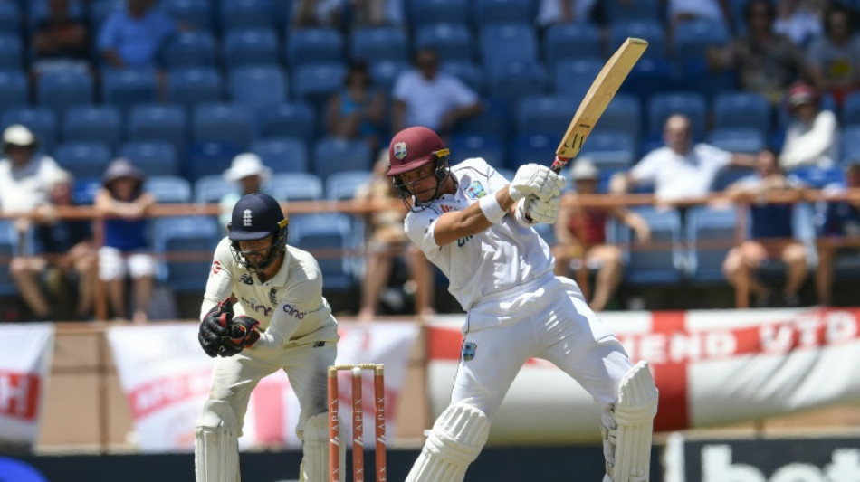 Da Silva hits undefeated maiden century as Windies lead by 93 runs