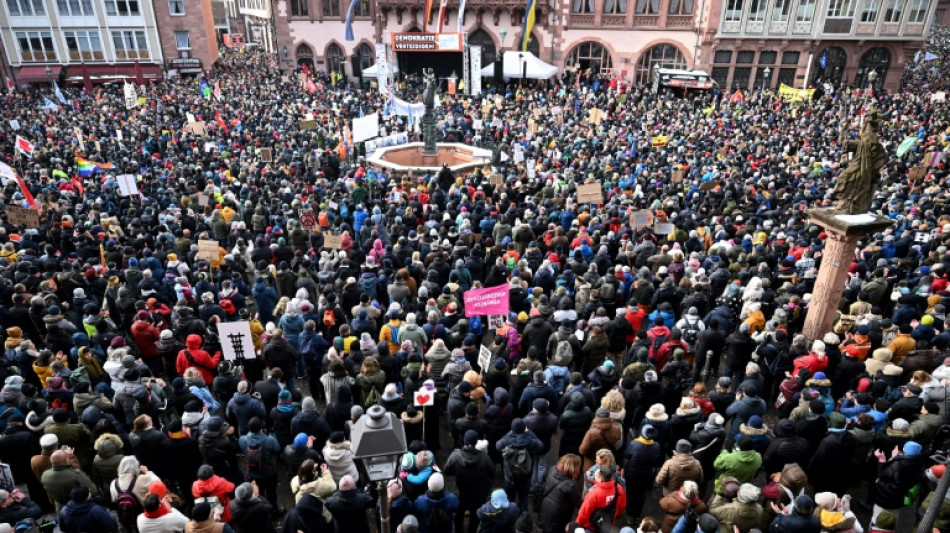 Allemagne: 250.000 manifestants contre l'extrême droite