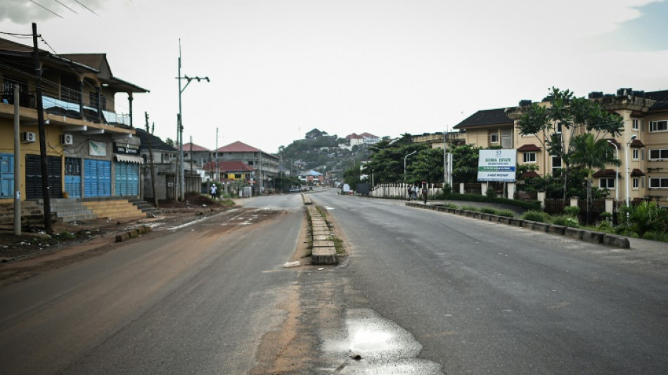 Sierra Leone: chasse à l'homme après les affrontements ayant fait 13 morts dans l'armée