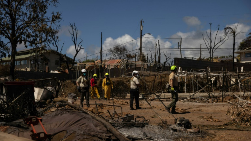 Hawaii revises down wildfire death toll