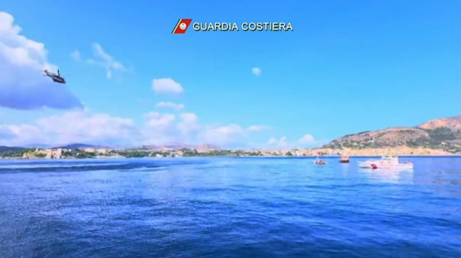 Divers search Sicily yacht wreck with UK tech boss among missing