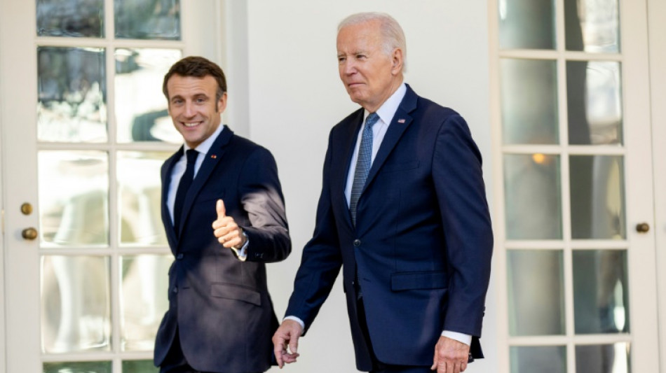 Biden, Macron talk to ease tensions after French leader's China trip