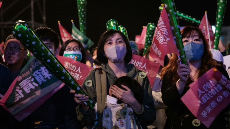 A Taïwan, dernier weekend de campagne avant la présidentielle du 13 janvier 

