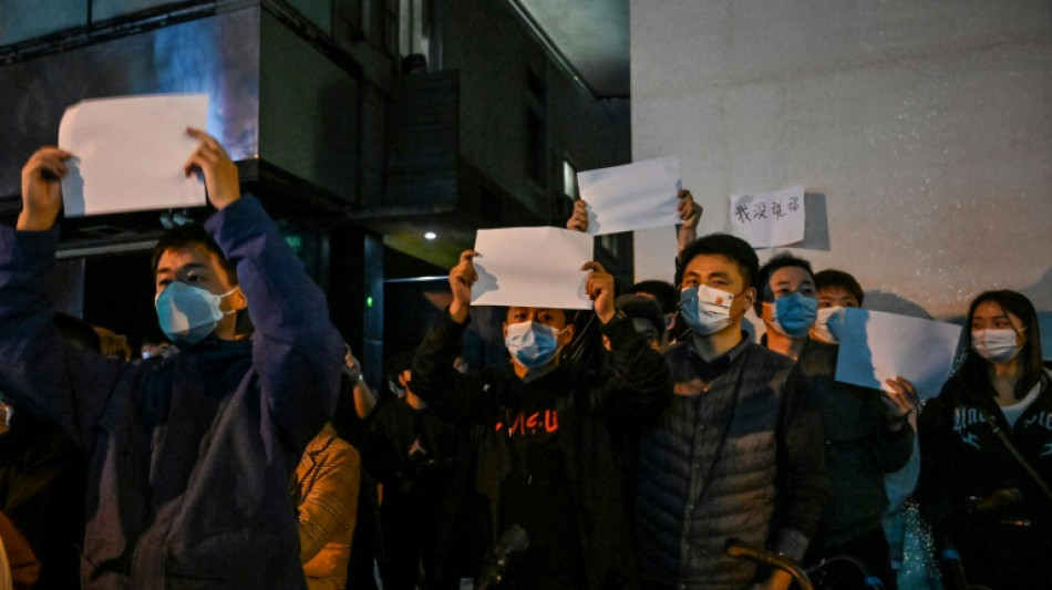 Chine : Les manifestations contre le "zéro Covid" s'étendent