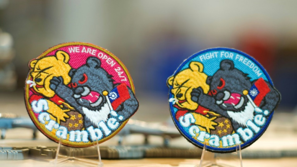 Punching Pooh: unofficial air force badge all the rage in Taiwan