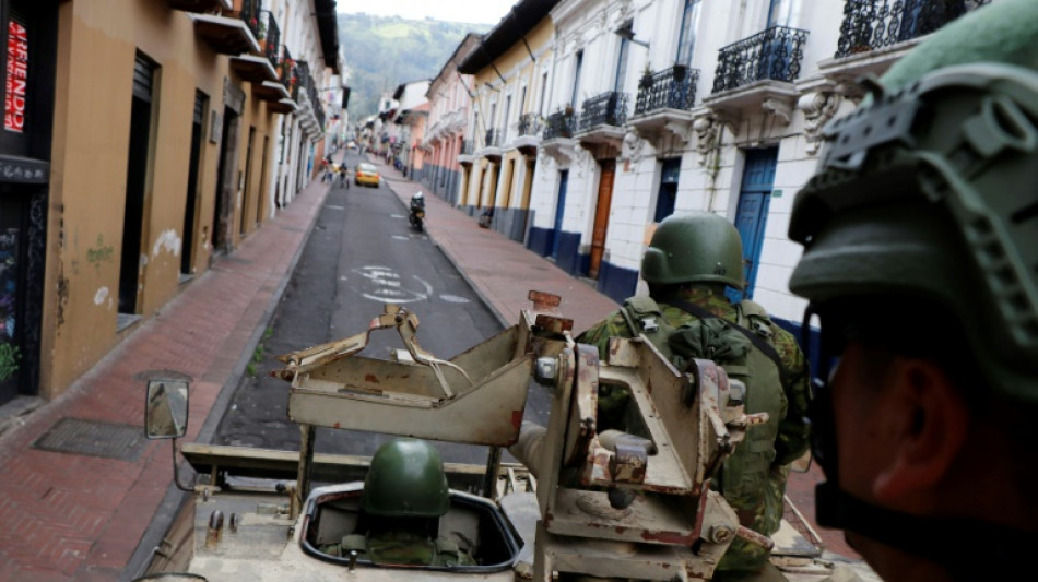 Streets all but empty in Ecuador as gang attacks sow terror