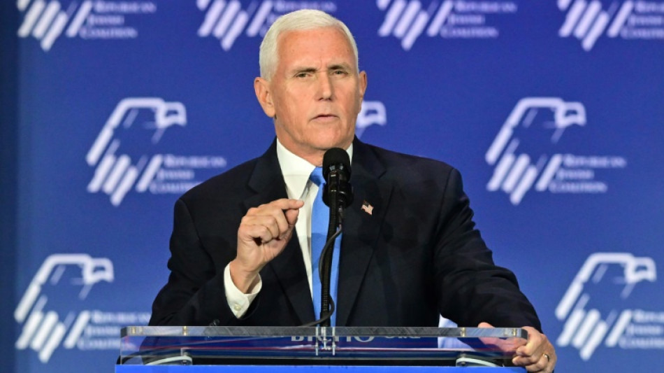 L'ancien vice-président républicain Mike Pence retire sa candidature à la présidentielle 2024