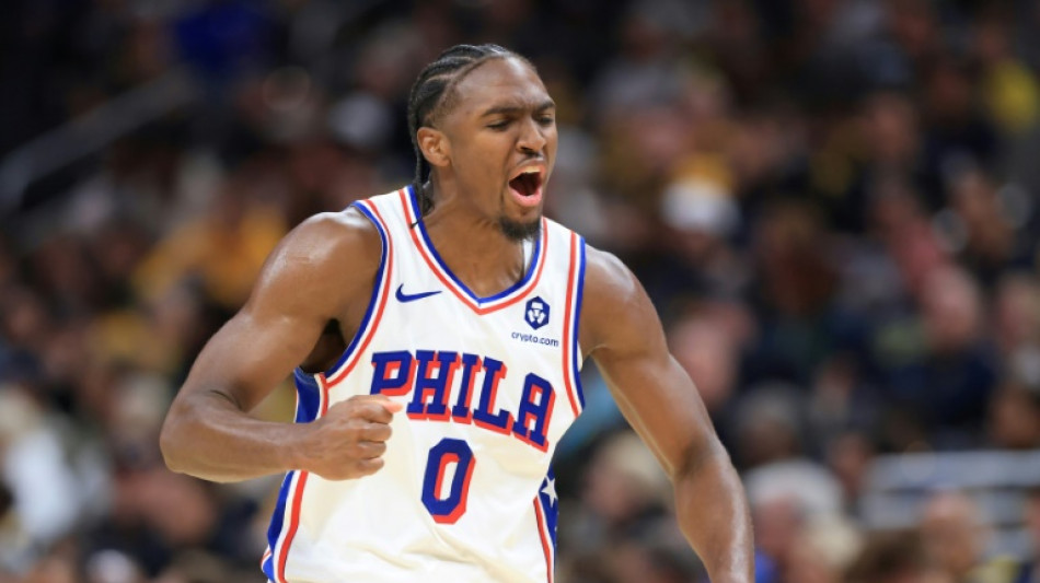 Maxey scores 45 points to propel 76ers over Pacers