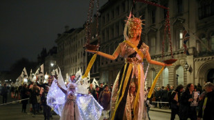 Nuit de "carnaval" à Londres en soutien à Julian Assange 