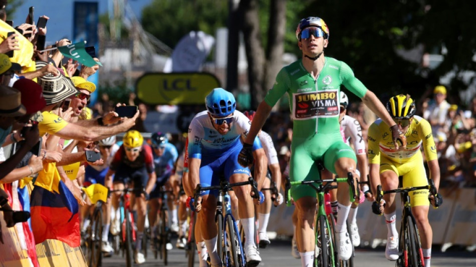 Van Aert wins Swiss stage, Pogacar extends Tour de France lead