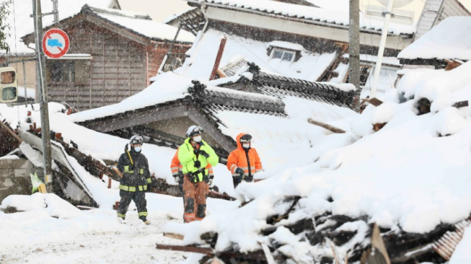 Balance del sismo de Año Nuevo en Japón supera los 200 muertos