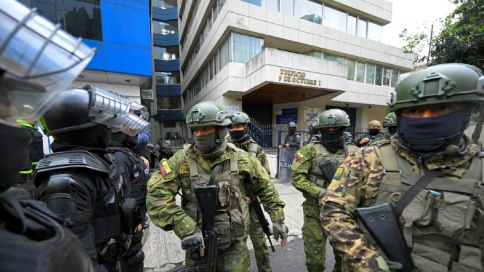 L'Equateur dans la tourmente après le raid dans l'ambassade du Mexique à Quito
